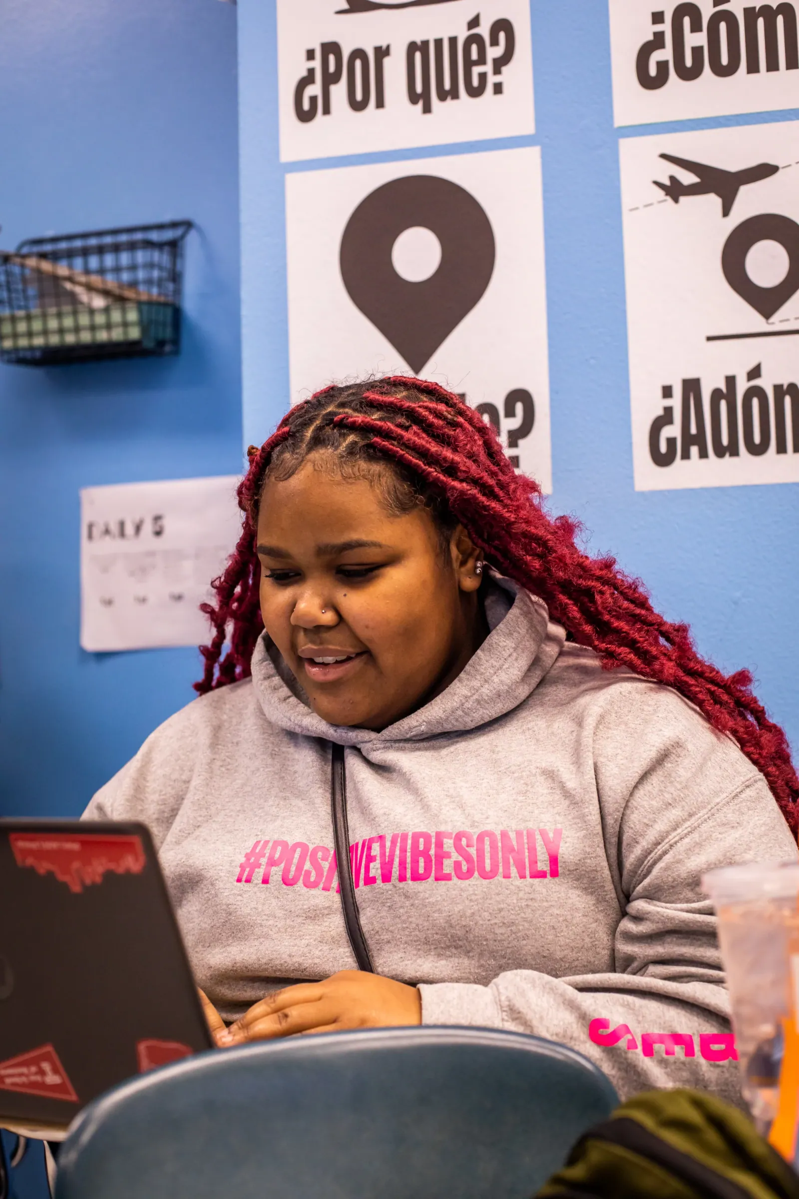 Freire Schools Philadelphia student in class